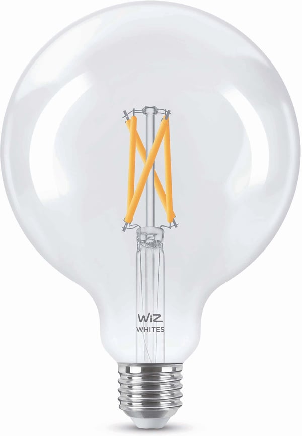 WiZ smartlampe globe, E27, Wi-Fi, 2700-6500 K