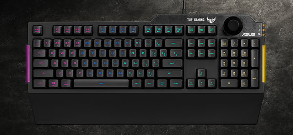 Asus TUF Gaming K1 -speltangentbord