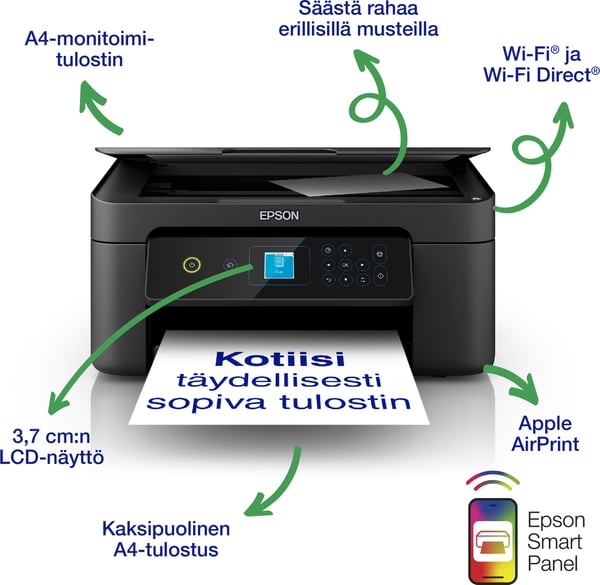 Epson Expression XP-3205 - trådlös A4-multifunktionsskrivare