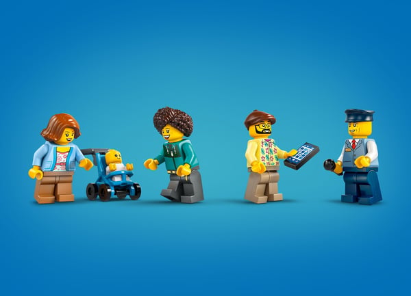 LEGO City Röd dubbeldäckare för sightseeing Leksak 60407