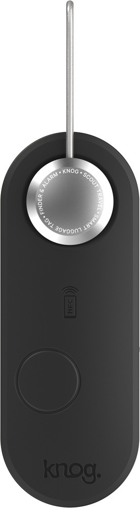 Knog Scout Travel tyverialarm og lokationsfinder, Apple iOS, sort