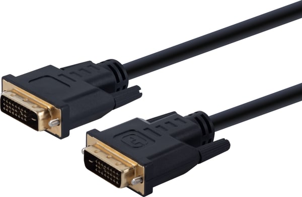 Fuj:tech DVI-D Dual Link -monitorkabel, 1 m