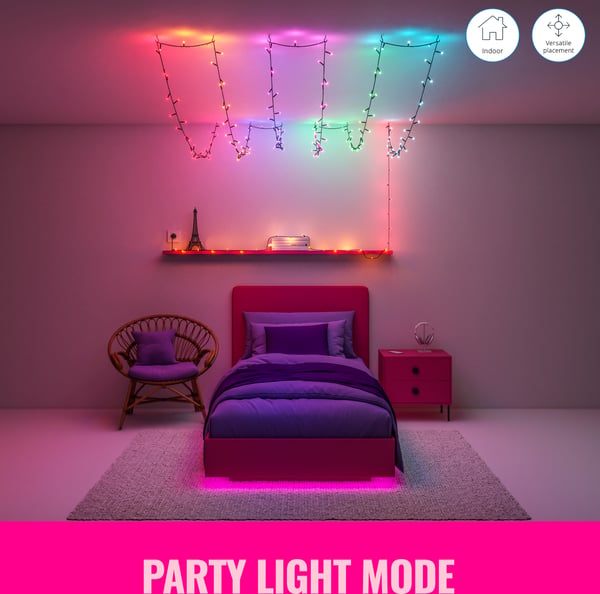 WiZ Fairy Light dekoration belysning, 160 LED-lamper
