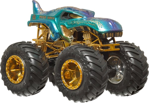 Hot Wheels Monster Trucks Bigfoot Trophy Champions bilsamling