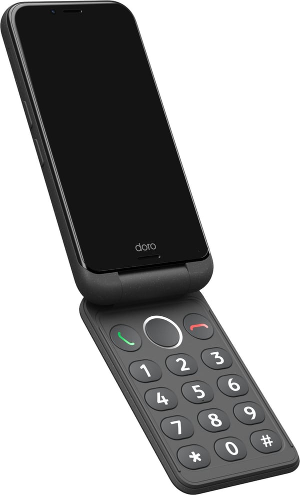 Doro Aurora A21 smartphone, Grafit