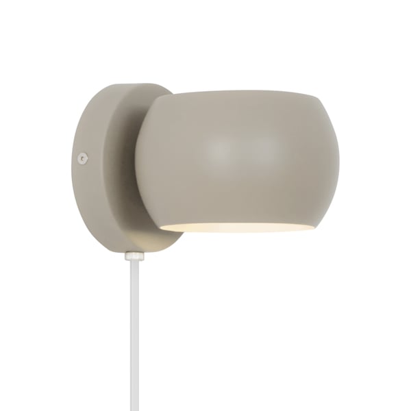 Nordlux Belir vägglampa, brun