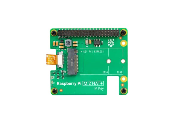 Raspberry Pi M.2 HAT+ expansionskort