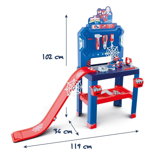 Smoby Spidey verktygsbänk, lekset