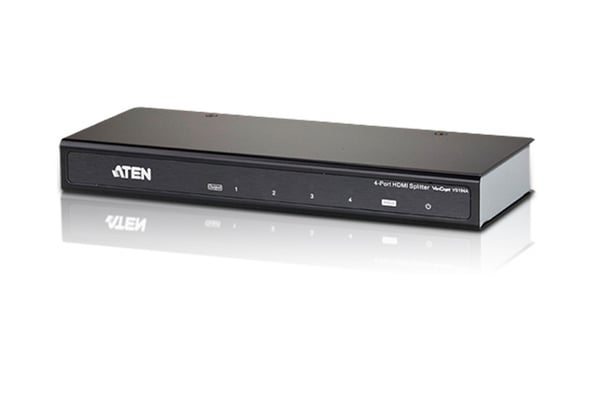 Aten VS184A 4K HDMI-fördelare för fyra skärmar