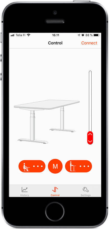 Elfen Ergodesk Control bluetooth-dongel