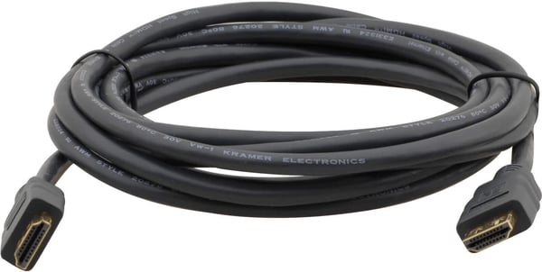 Kramer 4K Flexi HDMI High Speed with Ethernet - fleksibelt HDMI-kabel med Ethernet, 3 m