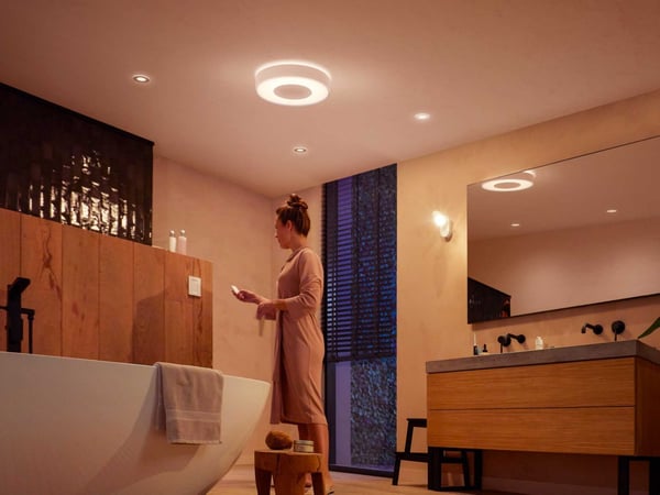 Philips Hue Xamento M -smart taklampa, vit