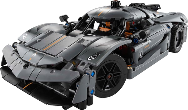 LEGO Technic Koenigsegg Jesko Absolut grå hyperbil 42173