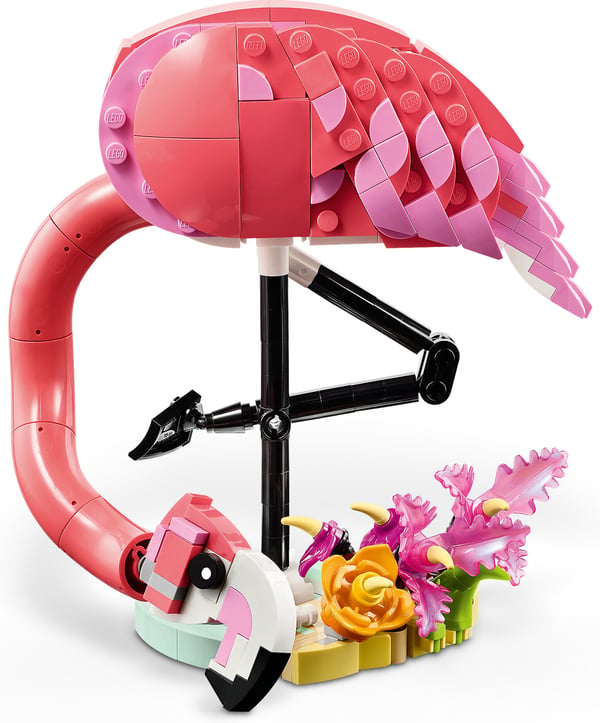 LEGO Creator 31170 – Vilde dyr: rosa flamingo