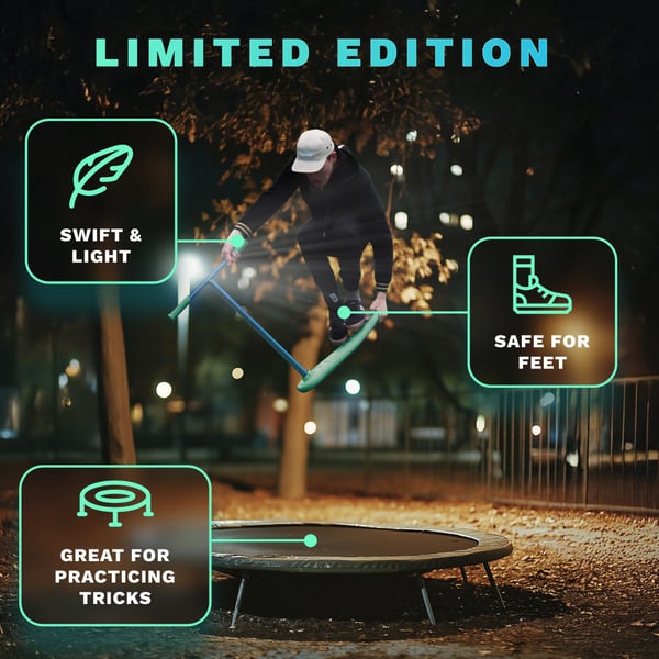 Indo Kickstart Neon trampolinscooter