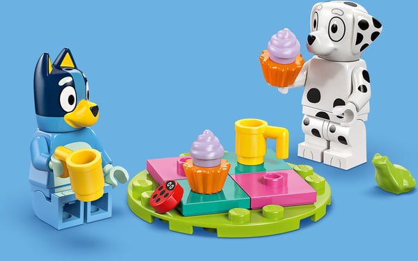LEGO Bluey 11201 Blueys och Katts roliga stunder på lekplatsen