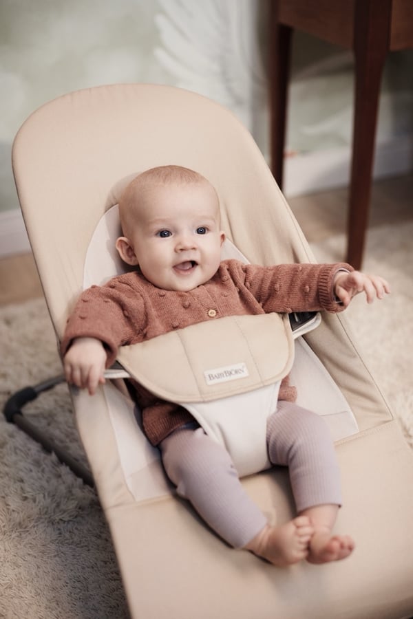 BabyBjörn Gungstol Balance Soft Väv Mellan Khaki/Beige