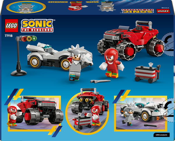 LEGO Sonic 77118 Silverns bil mot Knuckles monsterbil