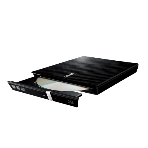 Asus SDRW-08D2S-U LITE - extern Slim DVD+/-RW-enhet, svart