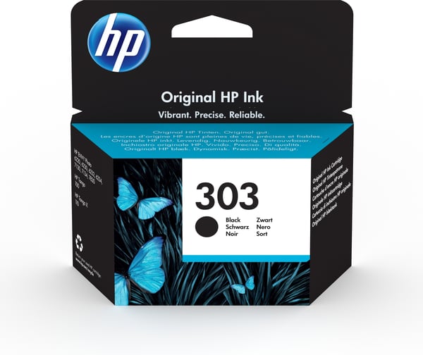 HP 303 - bläckpatron, svart