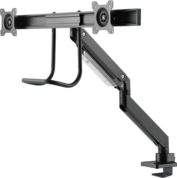 Neomounts NM-D775DX -monitorarm för två skärmar, svart