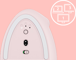 Logitech Lift -mus, rosa