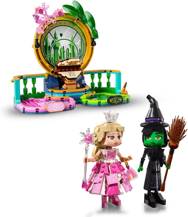 LEGO Wicked Elphaba & Glinda Bygg- och lekset med fantasileksak 75682