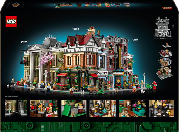 LEGO Icons 10350 – Tudorhus hörnbyggnad