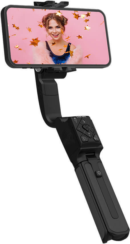 HOHEM iSteady Q smartphone gimbal-stabilisator, sort HOHEM iSteady Q smartphone gimbal-stabilisator, sort