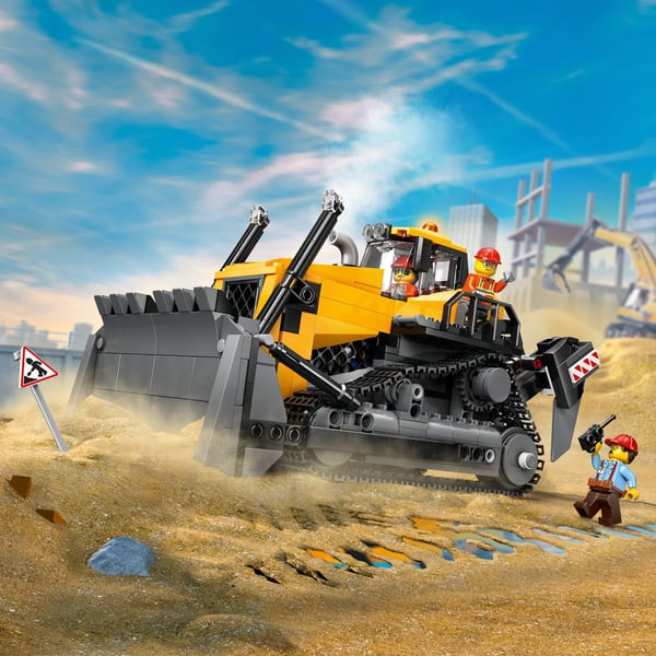 LEGO City 60466 Gul bulldozersläp