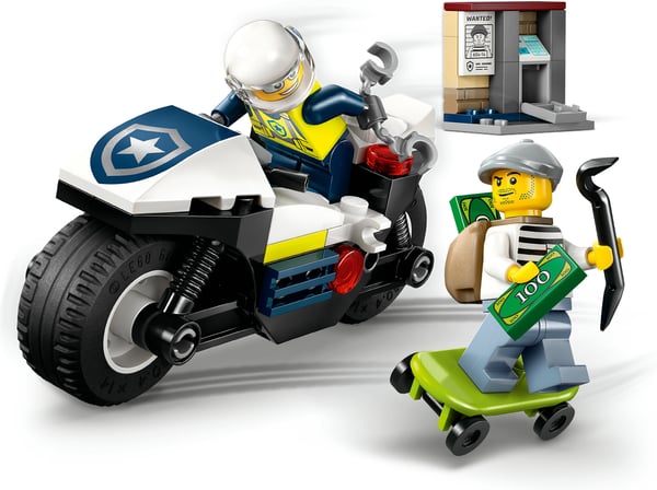 LEGO City 60455 Polisjaktsmotorcykel