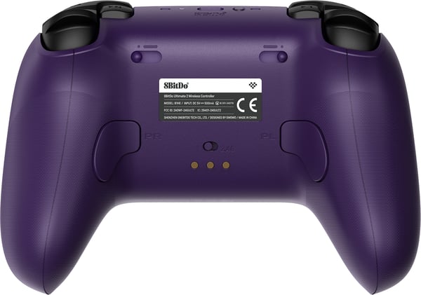 8BitDo Ultimate 2 Wireless 2.4G spelkontroll, PC, lila