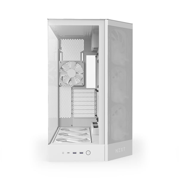 NZXT H9 Flow RGB+ (2025) ATX-chassi, vit