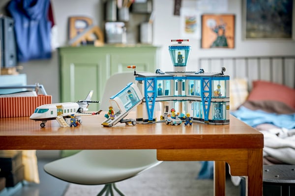 LEGO My City 60502 Flygplats och flygplan