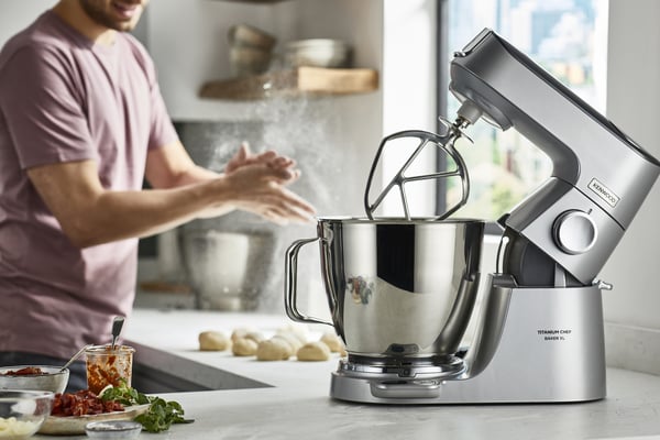 Kenwood KVL85.704SI Titanium Chef Baker XL Megapack -allmaskin.