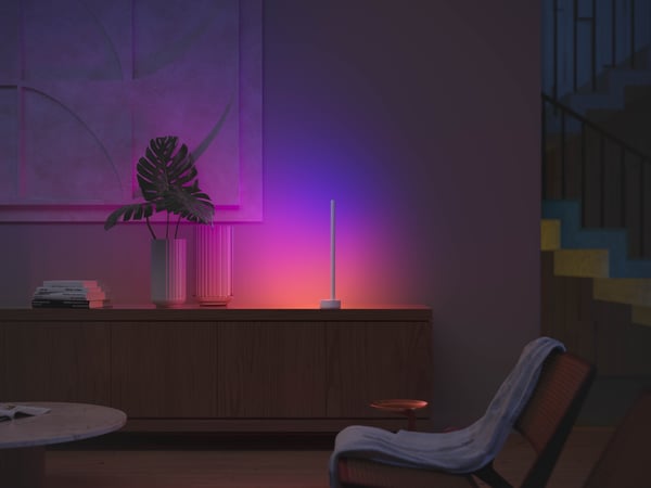 Philips Hue Gradient Signe -smart bordslampa, vit