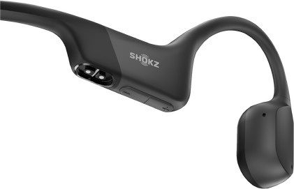 Shokz OpenRun -knoglesæt med ledning, sort
