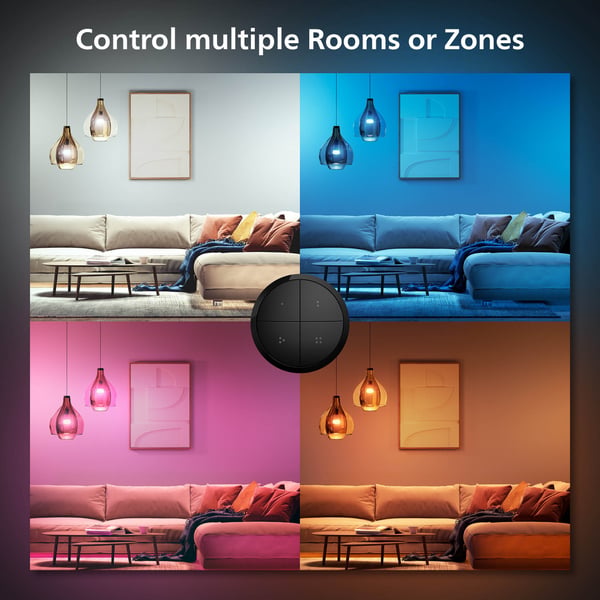 Philips Hue Tap drejeknapkontakt - trykknap, hvid