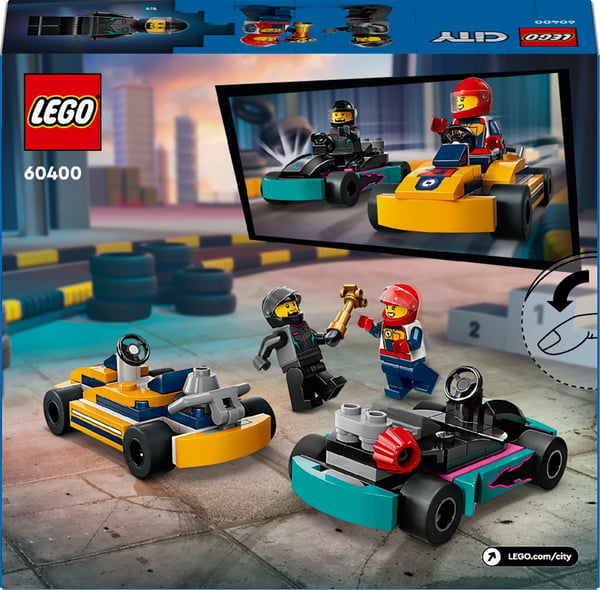 LEGO City Gokarter och racerförare Lekset 60400