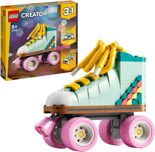 LEGO Creator Retrorullskridsko 3-i-1-leksak 31148