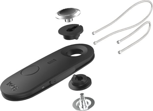 Knog Scout Travel tyverialarm og lokationsfinder, Apple iOS, sort
