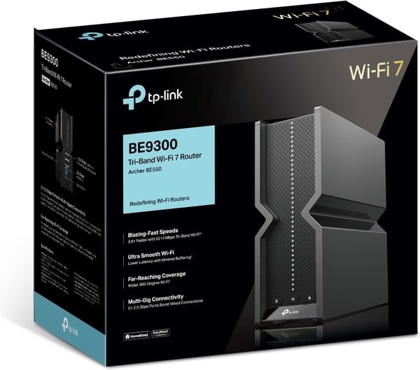 TP-LINK Archer BE550 Tri-Band WiFi 7-router