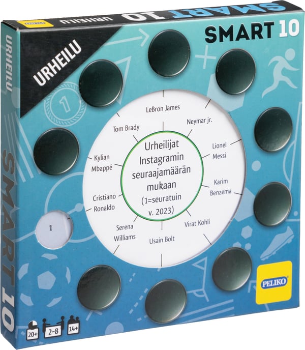 Smart10 -tilläggsfrågor, sport