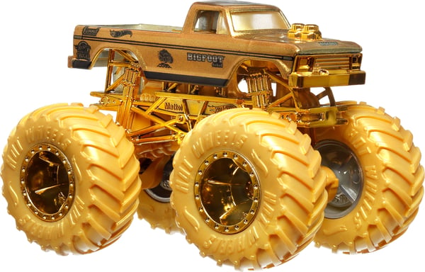 Hot Wheels Monster Trucks Bigfoot Trophy Champions bilsamling