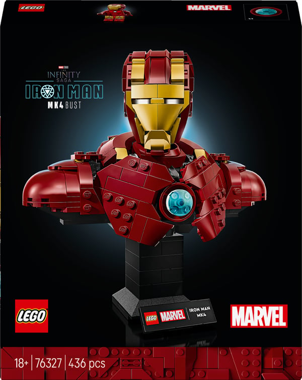 LEGO Super Heroes Marvel 76327 Iron Man MK4 bröstbild