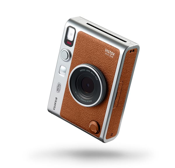 Fujifilm Instax Mini EVO snabbkamera, brun