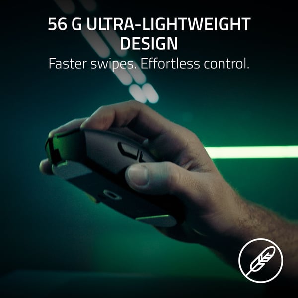 Razer Deathadder V4 Pro trådlös spelmus, svart