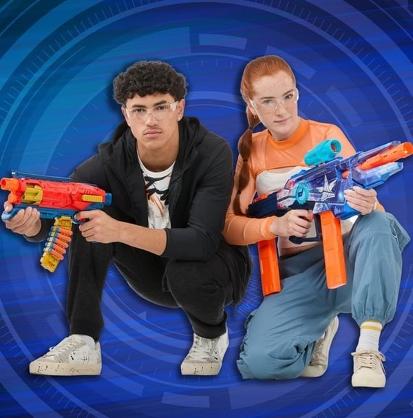 NERF Loadout Shadowspeed Recon Skumprojektilgevär