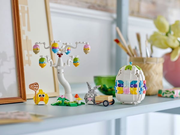 LEGO Säsonger och Tillfällen 40808 - Kanin och kyckling på påskäggsjakt