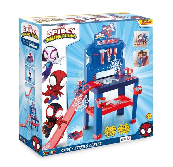 Smoby Spidey verktygsbänk, lekset